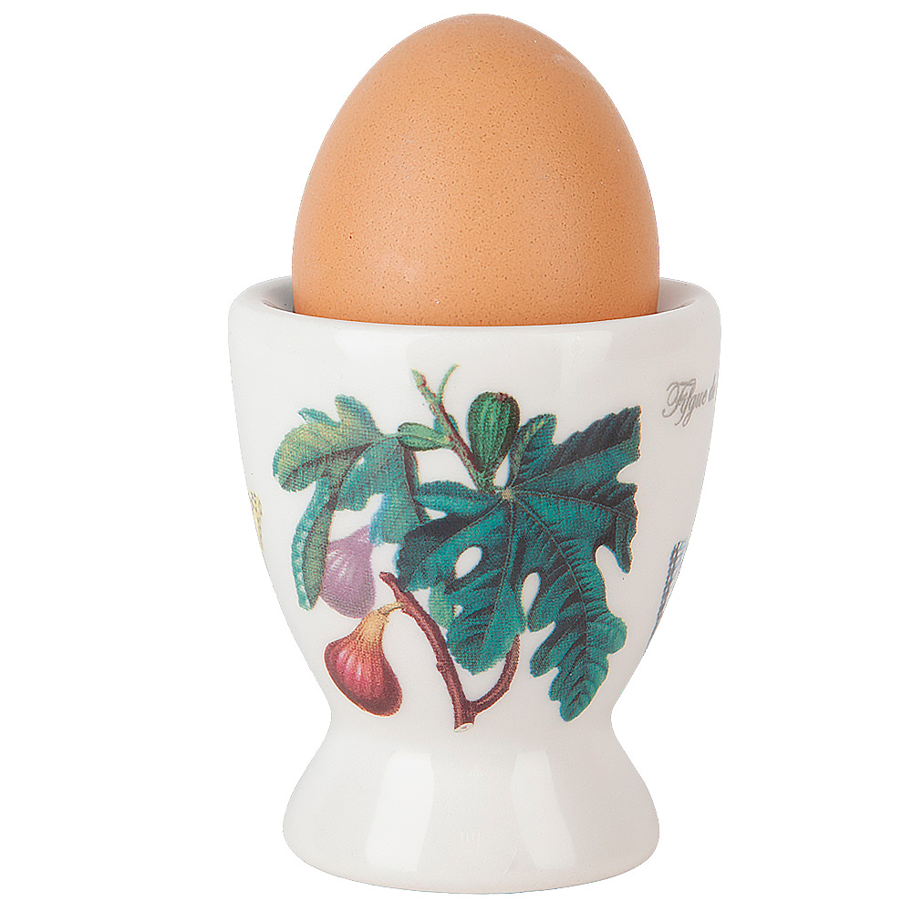 Подставка для яйца, набор 2пр. " Fruit Garden" 5,5*5,5*6,5см. (керамика) (подарочная упаковка)