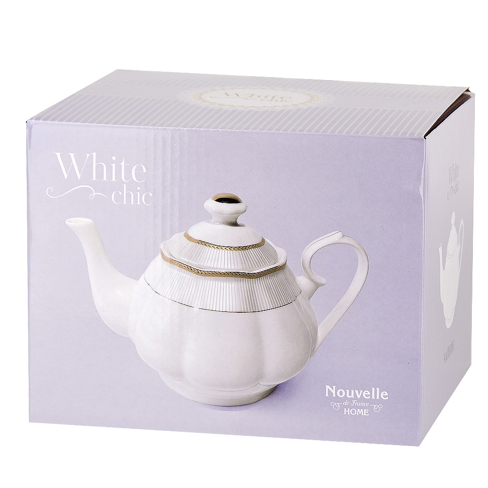 Чайник "White chic" v=1350мл (подарочная упаковка)